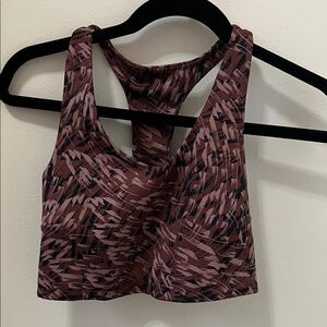 Zella Geometric Print Sports Bra